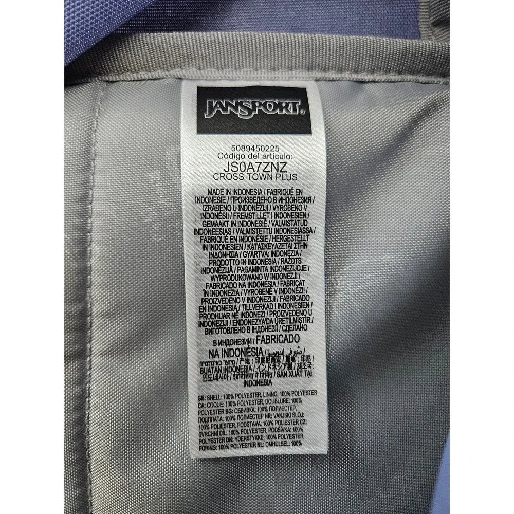 JanSport Cross Town Plus Large Backpack, Fits 15